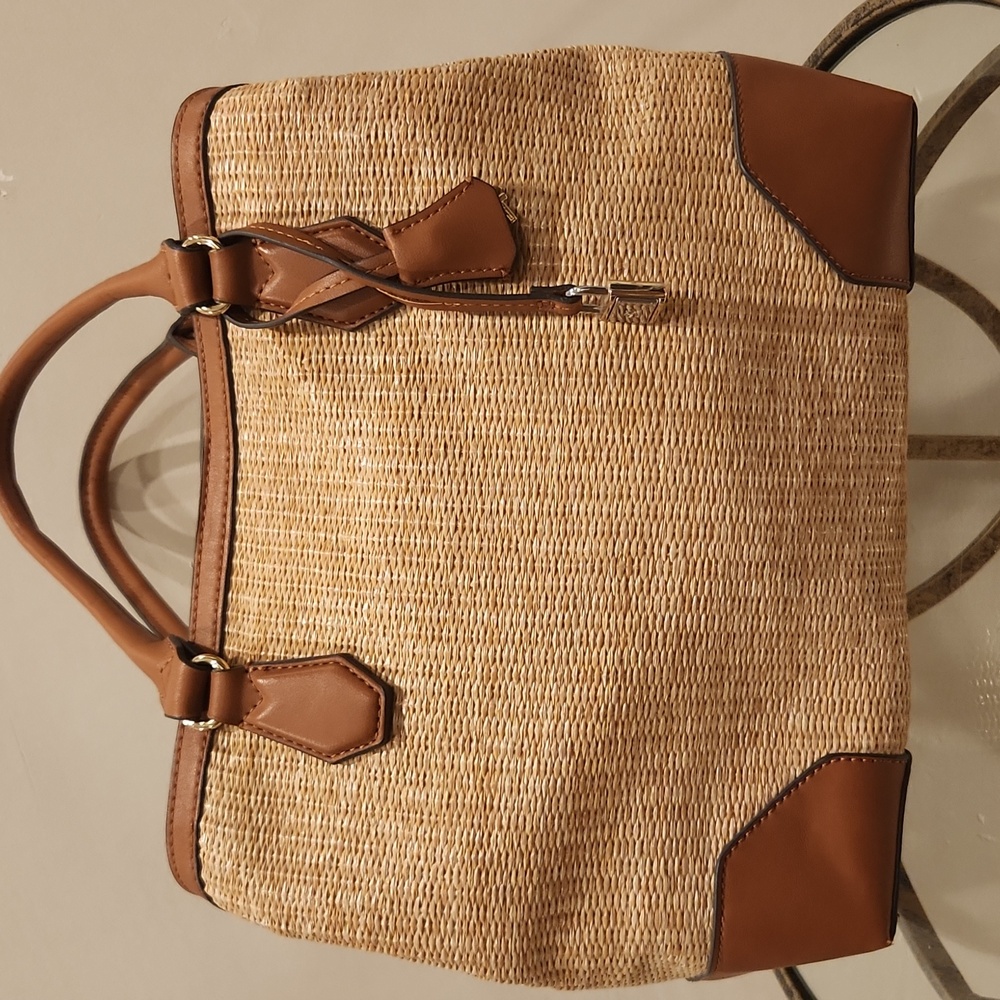 Nine West Tan and Brown Satchel - Picture 4 of 16